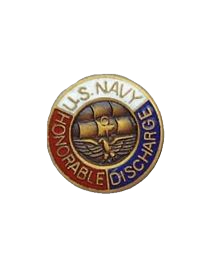 U.s. Navy Honorable Discharge Pin – Grandpopsarmynavy