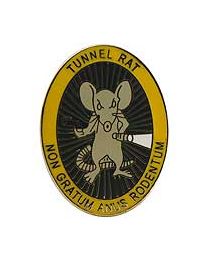 Vietnam Tunnel Rat Pin