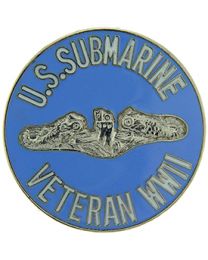 WWII U.S. Submarine Veteran Pin
