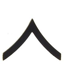 Army E-2 Private Subdued Rank Pin