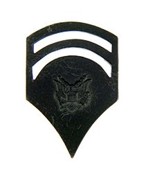Army Special-6 Subdued Rank Pin