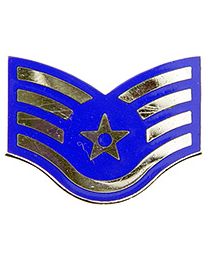 USAF E-5 Staff Sergeant Rank Pin