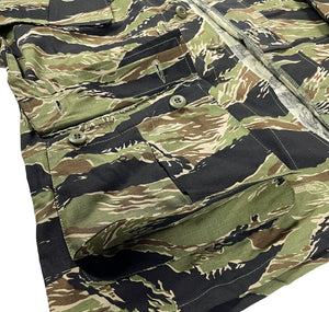 Vietnam Tiger Stripe Camo 100% Cotton Rip-stop Tropical 5th Pattern Combat Jacket