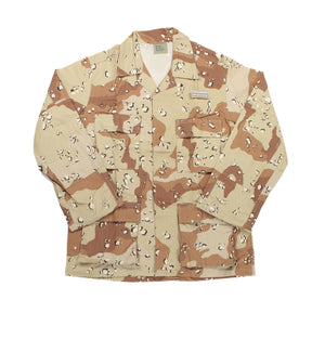 U.S. 6-Color Chocolate Chip Camo Rip-Stop BDU Jacket USA MADE