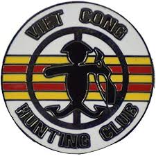 Vietnam Viet Cong Hunting Club Pin