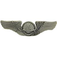Early USAF Navigator Aviator Wings Badge Pin