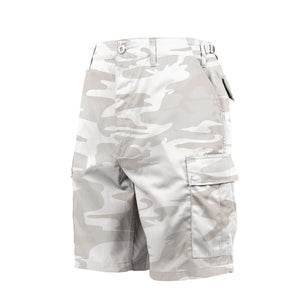 White Camo BDU Tactical Shorts