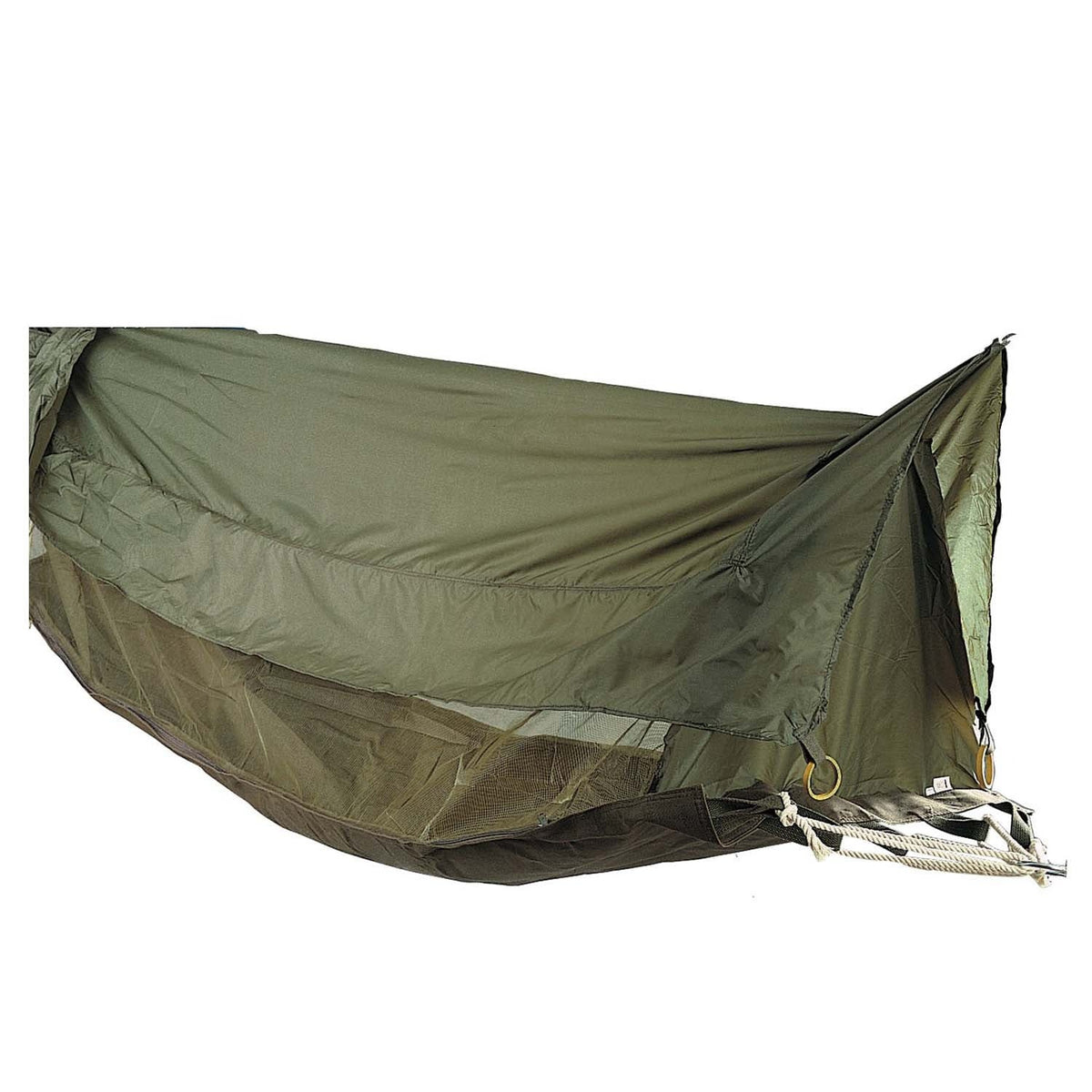 Hamac Jungle GI Vert, 82"x26"x18", Toile Nylon, Neuf