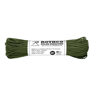 OD Green Nylon Paracord Type III 550 LB