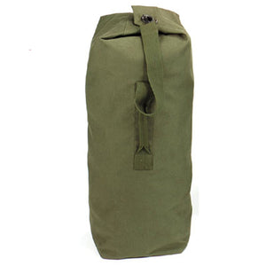 Olive Drab Heavyweight Top Load Cotton Canvas Duffle Bag