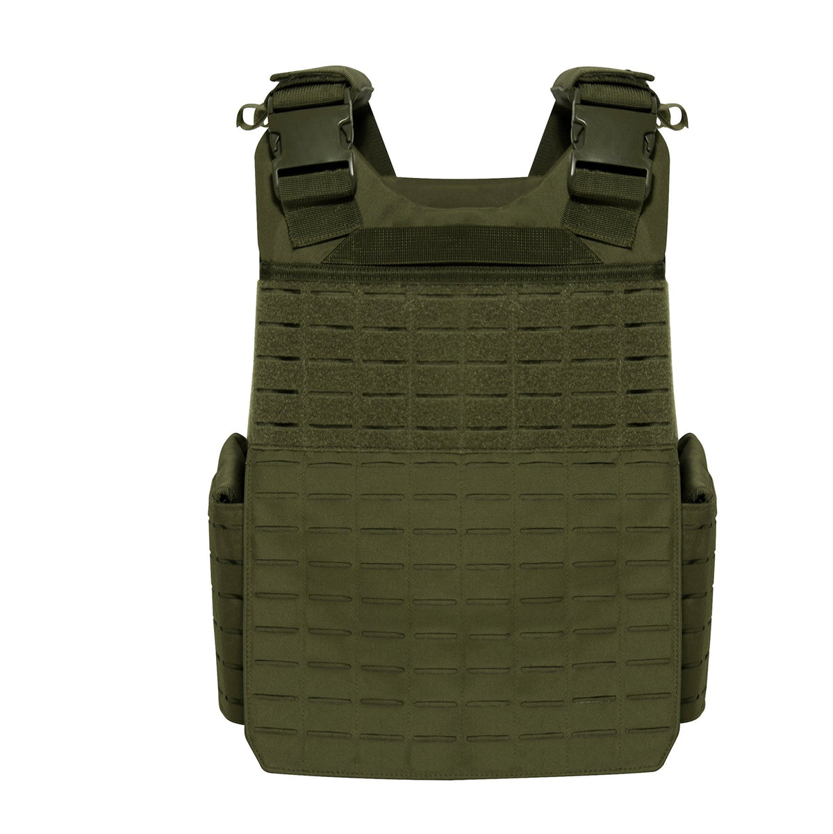 Olive Drab Laser Cut MOLLE Plate Carrier Vest – GRANDPOPSARMYNAVY