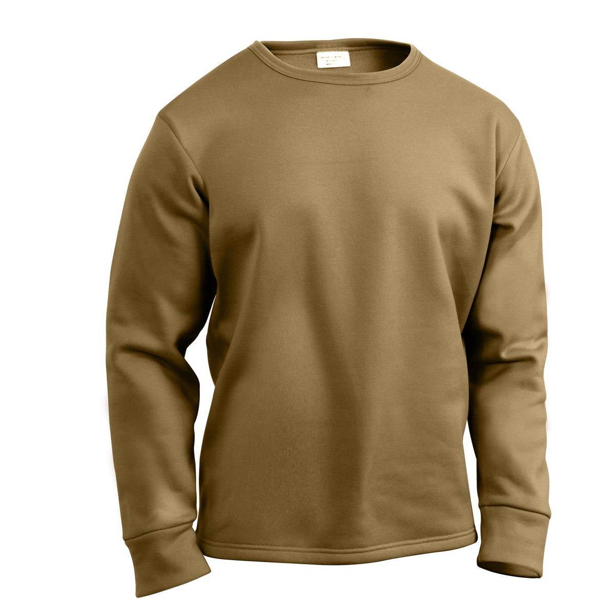 AR 670-1 Coyote Brown ECWCS Poly Crew Neck Top