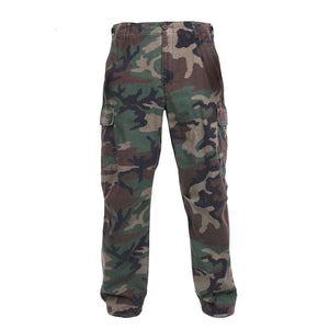 Vietnam War Woodland Rip-Stop Jungle Fatigue Pants Reproduction
