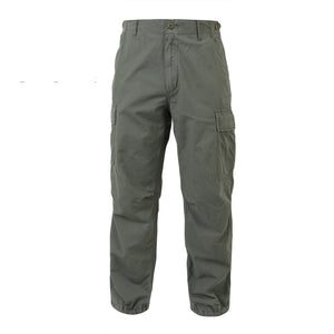 Vietnam War OD Green Rip-Stop Jungle Fatigue Pants Reproduction