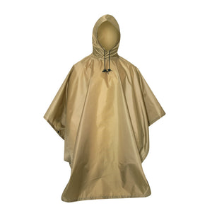 Coyote Brown GI Type Military Rip-Stop Poncho