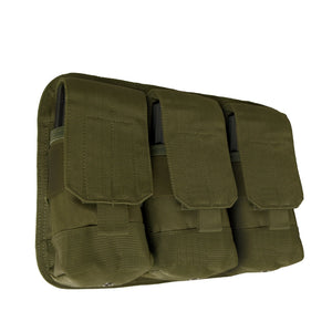 Olive Drab Universal Triple Mag Rifle Pouch