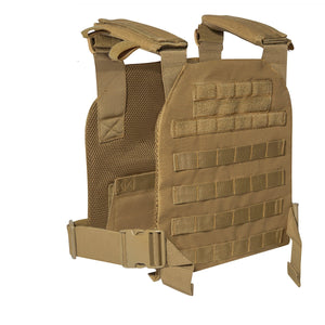 Coyote Brown Low Profile Plate Carrier Vest