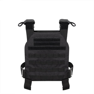 Black Low Profile Plate Carrier Vest