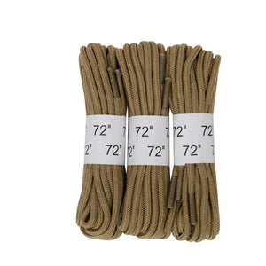Desert Tan 72" Boot Laces - 3 Pack