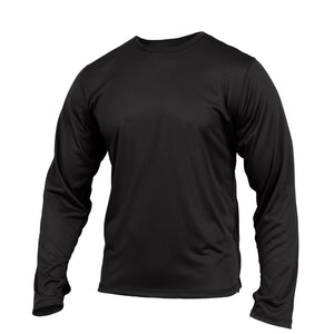 Black Gen III Silk Weight Underwear Top