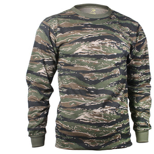 Tiger Stripe Long Sleeve Camo T-Shirt