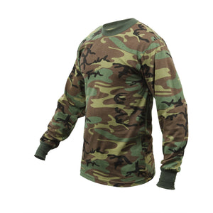M81 Woodland Long Sleeve Camo T-Shirt
