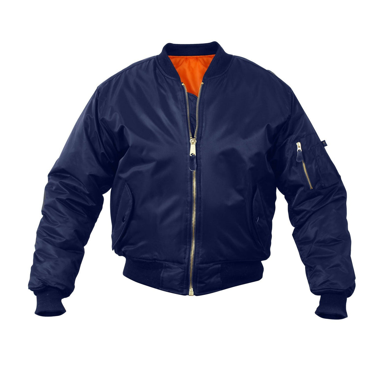 Navy Blue MA-1 Reversible Flight Jacket – GRANDPOPSARMYNAVY