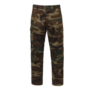Woodland Camo Twill Tactical BDU Pants