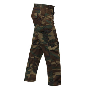 Woodland Camo Twill Tactical BDU Pants