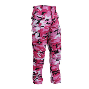 Pink Camo Twill Tactical BDU Pants