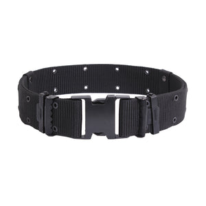 Black Pistol Belt w/ Plastic Buckle