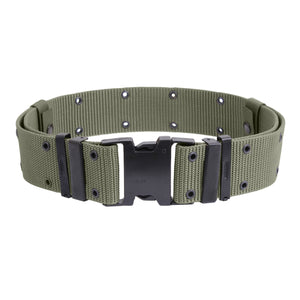 U.S. Military O.D. Green Pistol Belt w/ Plastic Buckle