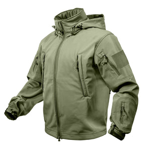 Olive Drab Special Ops Tactical Soft Shell Jacket