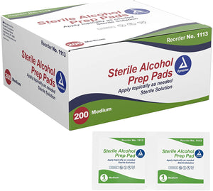 Alcohol Prep Pad 200 Count Box