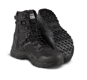 Alpha Fury 8" Side-Zip Safety Men's Black