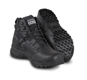 Alpha Fury 6" Polishable Toe Side-Zip WP Men's Black