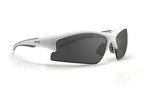 Epoch Brodie Fleet White 100% UVA/UVB Protection Smoked SunGlasses