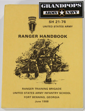 U.S. Army Ranger Handbook SH 21-76 Dated June 1988