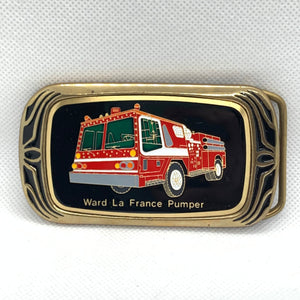 Ward La France Pumper Belt Buckle