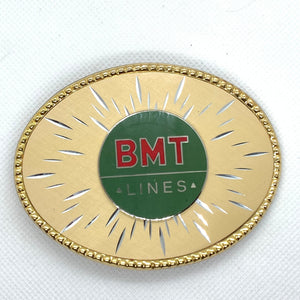 BMT Lines Belt Buckle