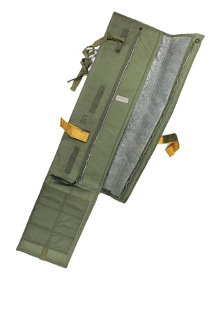 U.S. Military Paratrooper Nylon Heavy Duty Padded Rifle Cargo Case Size 50"X12"