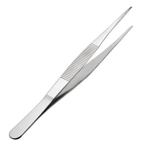 Stainless Steel 4.75″ Tweezers 10 Count Bag