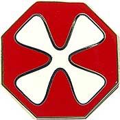 8th Army Insignia Pin