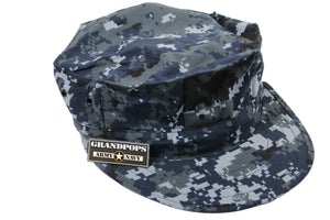 U.S. Navy Blueberries NWU Camo Cap 8 Point 2 Ply Made In USA