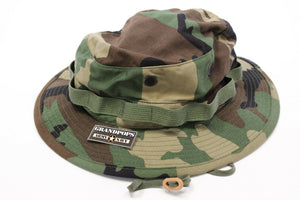 M81 Woodland Camo Jungle Hat Ripstop Made In USA