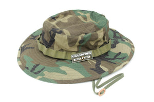 ERDL Woodland Camo Gen 2 Jungle Hat Made In USA 3" Wide Brim