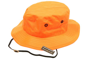 Hunter Orange Jungle Hat Water Resistant Made In USA