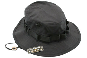 Black Jungle Hat Ripstop Made In USA