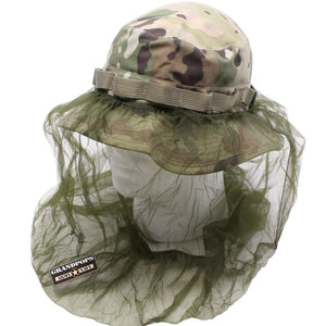 U.S. Military OD Green Mesh Mosquito Head Net Made in USA