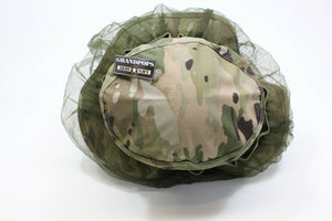 Military Mosquito Head Net Open On Both Ends For Jungle Hat